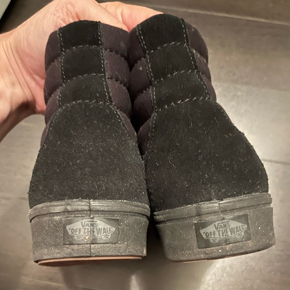 Vans comfy cush sk8-hi black/black wmns 9 - Picture 6 of 6